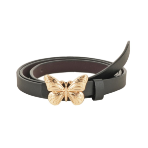 Leather Belts Sleek Design MatteFinish Plain waistband For Casual/Formal/Jeans/Shorts/Skirts/Dresses Wear with Durable Butterfly Buckle for Girls & Women