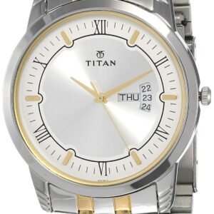 Titan Karishma Analog Silver Dial Men's Watch