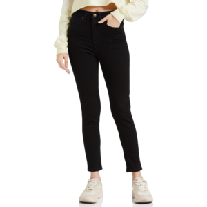 Black Slim Fit Women Jeans