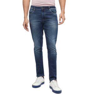 Men's Slim Fit Mid-Rise Jeans